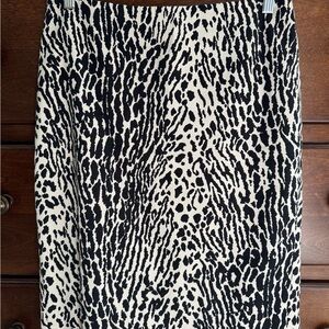 Leopard Print Women's Skirt